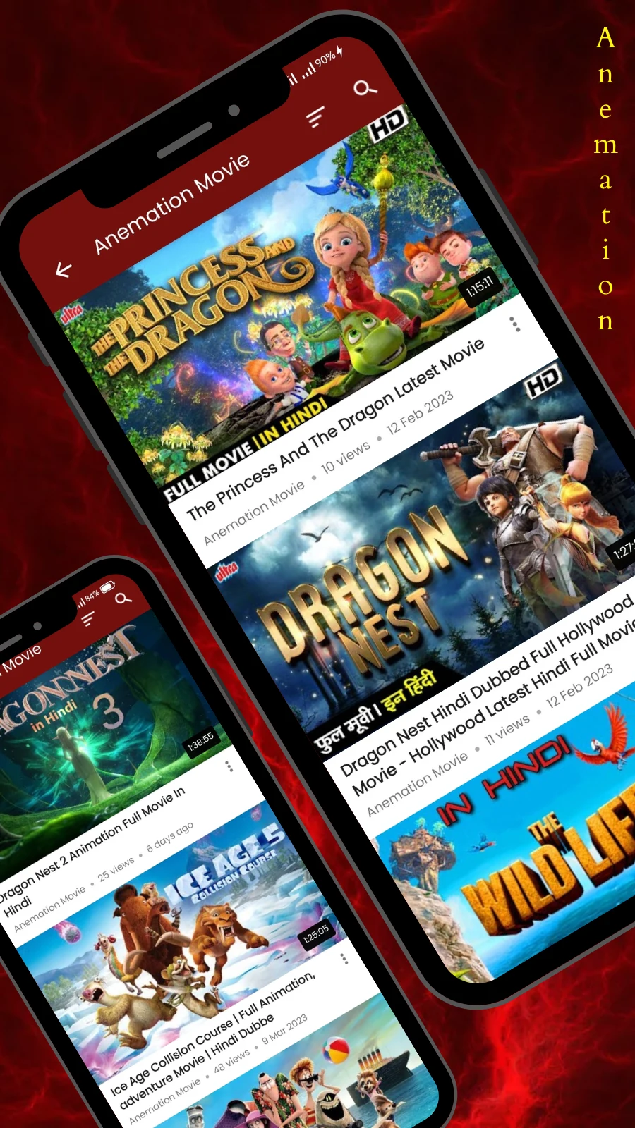 Hollywood Movie App screenshot