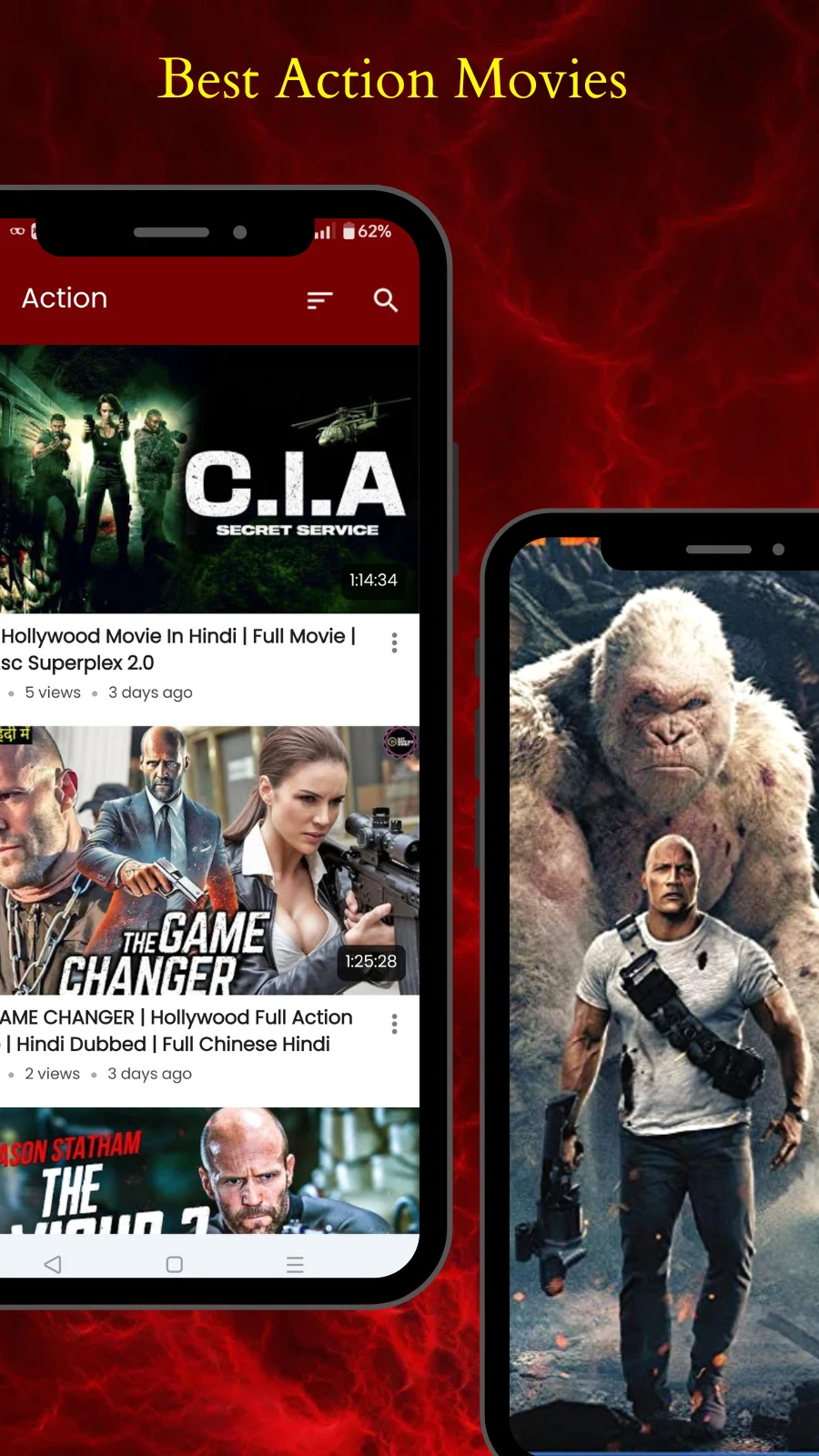 Hollywood Movie App screenshot